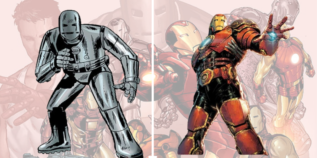 The Evolution of Iron Man's Suit